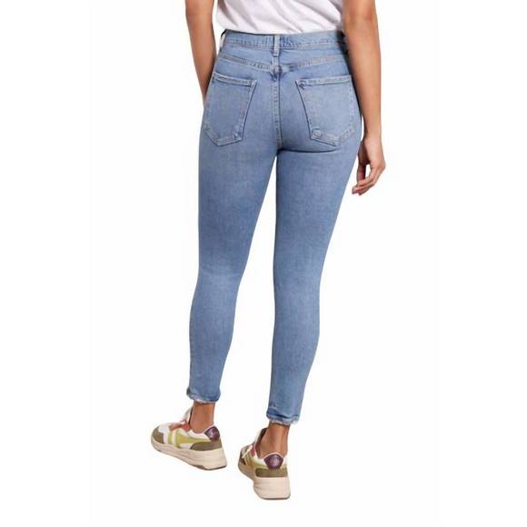 NEW AGOLDE nico high rise slim jeans in blame - Picture 2 of 2